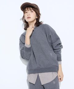 COMME CA PLATINUM / コムサ・プラチナ カットソー | 裏双糸ラメ裏毛 プルオーバー