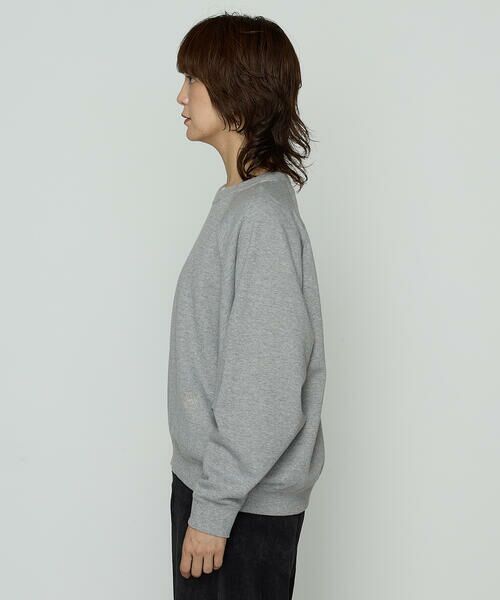 COMME CA PLATINUM / コムサ・プラチナ カットソー | 裏双糸ラメ裏毛 プルオーバー | 詳細7