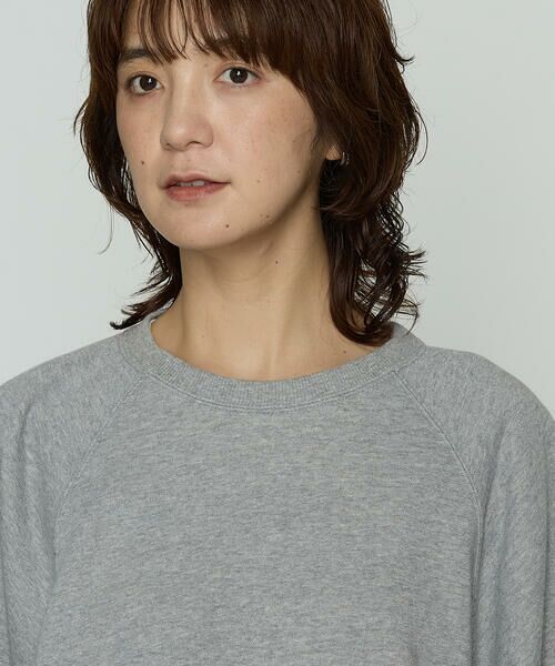 COMME CA PLATINUM / コムサ・プラチナ カットソー | 裏双糸ラメ裏毛 プルオーバー | 詳細9