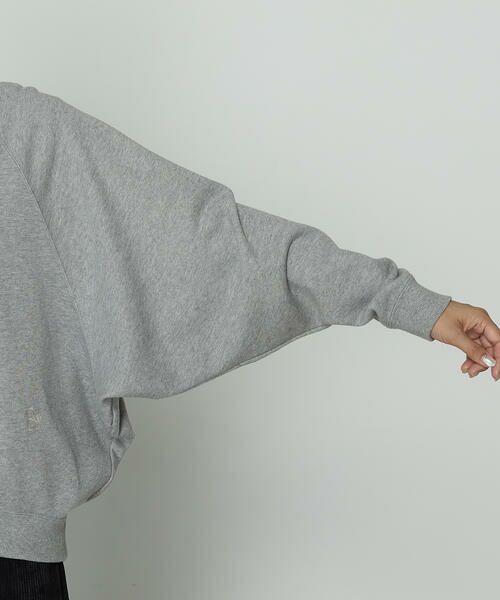 COMME CA PLATINUM / コムサ・プラチナ カットソー | 裏双糸ラメ裏毛 プルオーバー | 詳細10