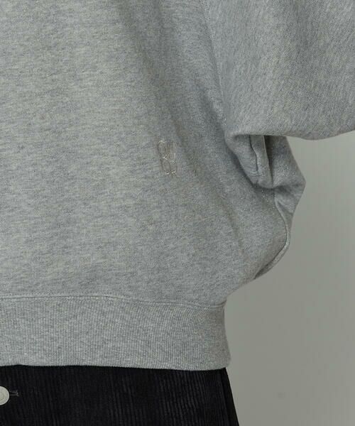 COMME CA PLATINUM / コムサ・プラチナ カットソー | 裏双糸ラメ裏毛 プルオーバー | 詳細11