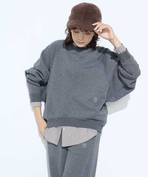 COMME CA PLATINUM / コムサ・プラチナ カットソー | 裏双糸ラメ裏毛 プルオーバー | 詳細22