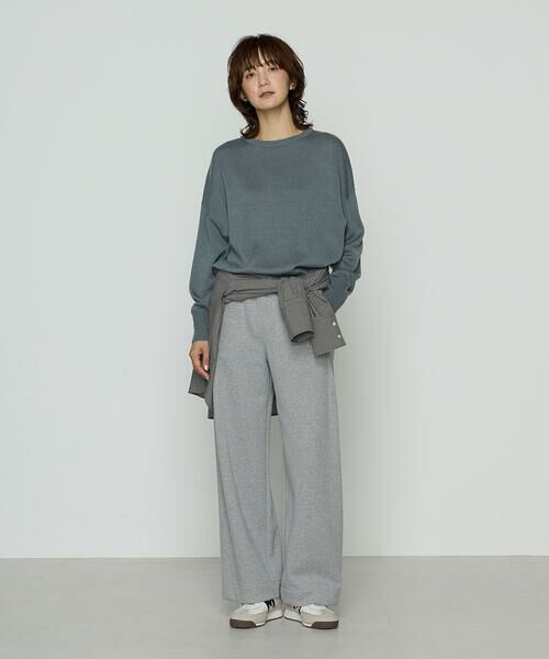 COMME CA PLATINUM / コムサ・プラチナ その他パンツ | 裏双糸ラメ裏毛 パンツ | 詳細2