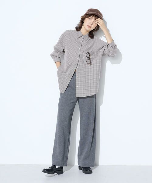 COMME CA PLATINUM / コムサ・プラチナ その他パンツ | 裏双糸ラメ裏毛 パンツ | 詳細15