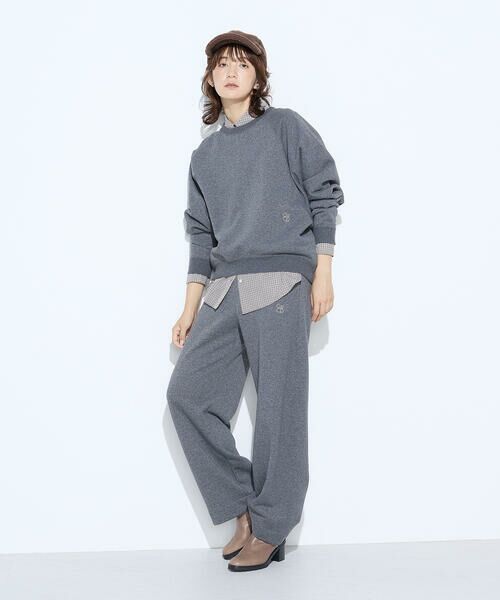 COMME CA PLATINUM / コムサ・プラチナ その他パンツ | 裏双糸ラメ裏毛 パンツ | 詳細16