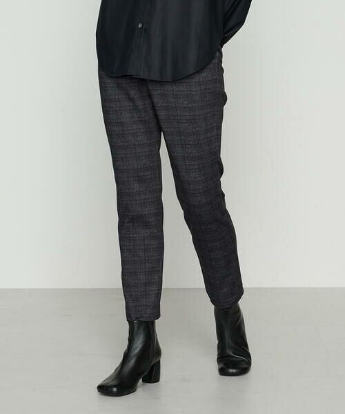 COMME CA PLATINUM / コムサ・プラチナ その他パンツ | ハイテンション裏起毛 あったかパンツ(08:チャコール)