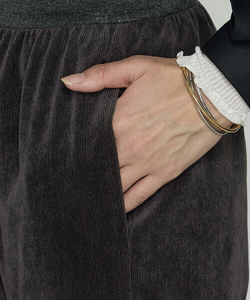 COMME CA PLATINUM / コムサ・プラチナ その他パンツ | コーデュロイ ワイドパンツ | 詳細5