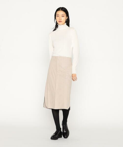 COMME CA PLATINUM / コムサ・プラチナ カットソー | シアーテレコ スキントップス | 詳細1