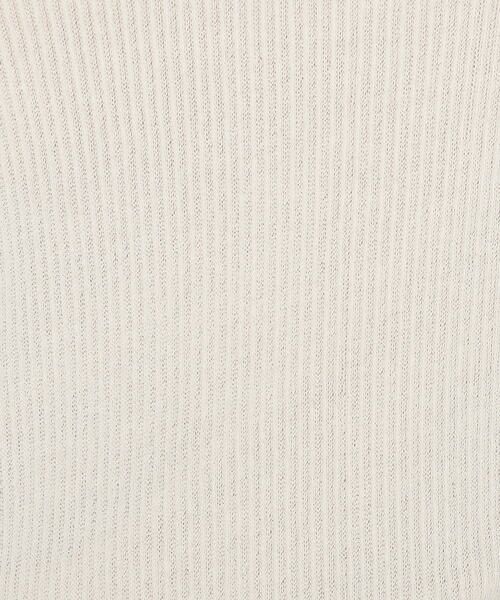 COMME CA PLATINUM / コムサ・プラチナ カットソー | シアーテレコ スキントップス | 詳細3