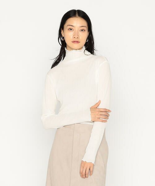 COMME CA PLATINUM / コムサ・プラチナ カットソー | シアーテレコ スキントップス | 詳細2