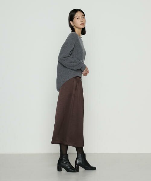 COMME CA PLATINUM / コムサ・プラチナ ニット・セーター | ウールタムヤーン マシュマロニット | 詳細1