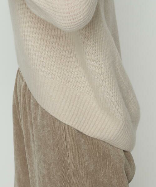 COMME CA PLATINUM / コムサ・プラチナ ニット・セーター | ウールタムヤーン マシュマロニット | 詳細16