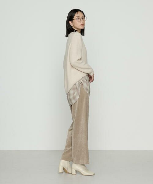 COMME CA PLATINUM / コムサ・プラチナ ニット・セーター | ウールタムヤーン マシュマロニット | 詳細9