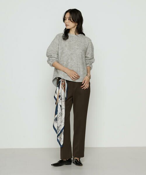 COMME CA PLATINUM / コムサ・プラチナ カットソー | アルパカ混 ラグランスリーブプルオーバー | 詳細2