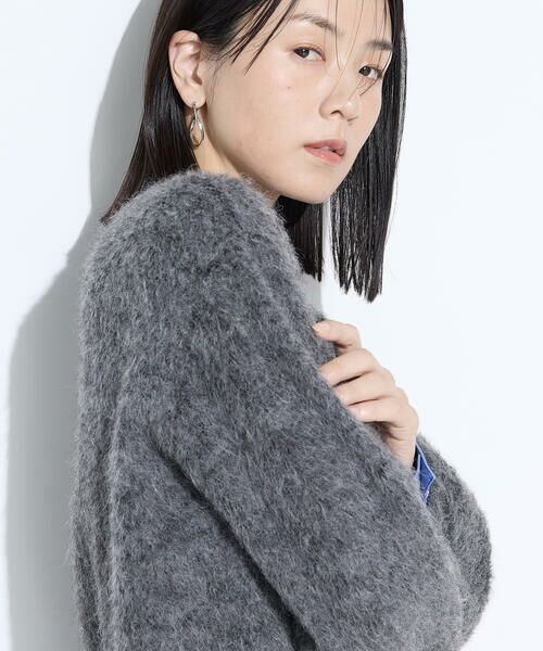 COMME CA PLATINUM / コムサ・プラチナ カットソー | アルパカ混 レイヤード風プルオーバー | 詳細29