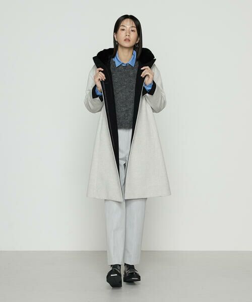 COMME CA PLATINUM / コムサ・プラチナ カットソー | アルパカ混 レイヤード風プルオーバー | 詳細11