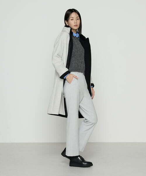 COMME CA PLATINUM / コムサ・プラチナ カットソー | アルパカ混 レイヤード風プルオーバー | 詳細13