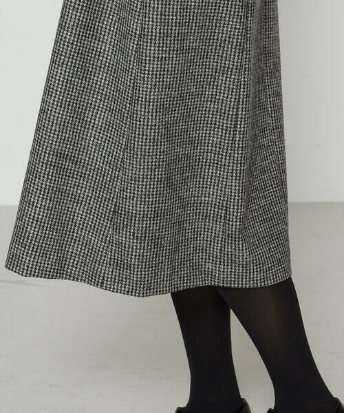 COMME CA PLATINUM / コムサ・プラチナ ロング・マキシ丈ワンピース | 千鳥バランサー ジャンパードレス | 詳細10