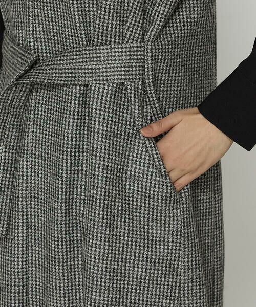 COMME CA PLATINUM / コムサ・プラチナ ロング・マキシ丈ワンピース | 千鳥バランサー ジャンパードレス | 詳細9