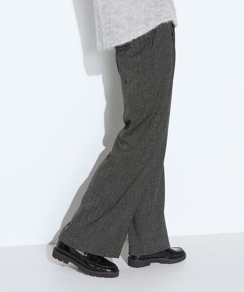 COMME CA PLATINUM / コムサ・プラチナ その他パンツ | ピンヘッドツイード ワイドパンツ | 詳細14