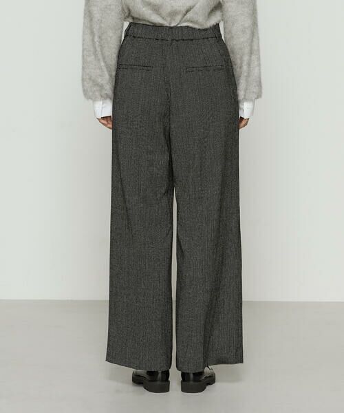 COMME CA PLATINUM / コムサ・プラチナ その他パンツ | ピンヘッドツイード ワイドパンツ | 詳細7