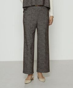 COMME CA PLATINUM / コムサ・プラチナ その他パンツ | ツイード柄リバージャージー パンツ