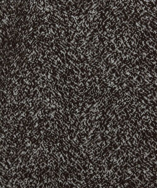 COMME CA PLATINUM / コムサ・プラチナ ノーカラージャケット | ツイード柄リバージャージー ノーカラージャケット | 詳細16