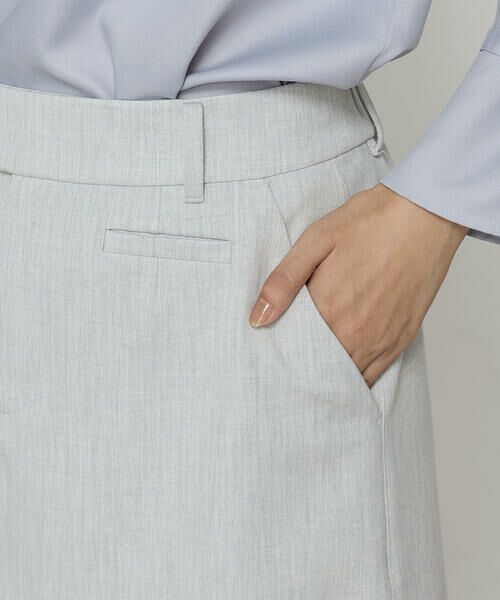 COMME CA PLATINUM / コムサ・プラチナ ミニ・ひざ丈スカート | 裏起毛2WAYストレッチ スカート | 詳細7