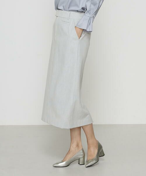 COMME CA PLATINUM / コムサ・プラチナ ミニ・ひざ丈スカート | 裏起毛2WAYストレッチ スカート | 詳細2