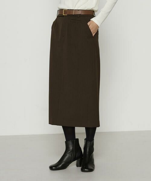 COMME CA PLATINUM / コムサ・プラチナ ミニ・ひざ丈スカート | 裏起毛2WAYストレッチ スカート | 詳細20