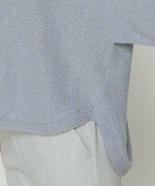 COMME CA PLATINUM / コムサ・プラチナ ニット・セーター | 和紙ブークレー ホールガーメントプルオーバー | 詳細26