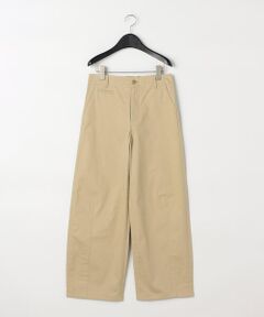COMME CA PLATINUM / コムサ・プラチナ チノ・ワークパンツ | ポリエステル／コットンツイル チノパンツ