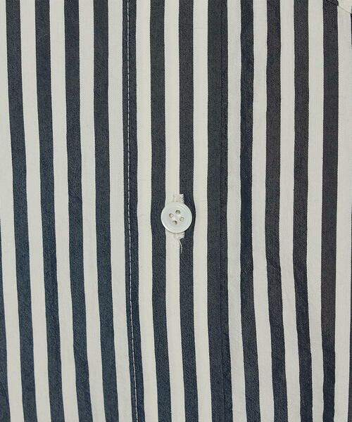 COMME CA PLATINUM / コムサ・プラチナ シャツ・ブラウス | オーガニックキュプラ混 ストライプシャツ | 詳細17