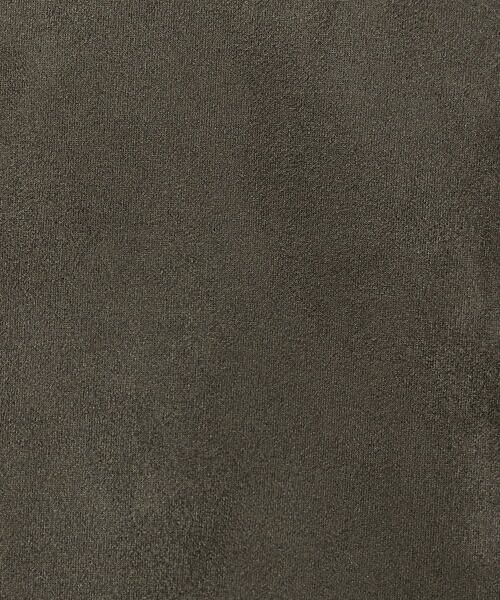 COMME CA PLATINUM / コムサ・プラチナ ブルゾン | ダンボールスエード調 パーカブルゾン | 詳細29