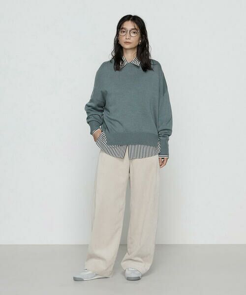 COMME CA PLATINUM / コムサ・プラチナ その他パンツ | 〔 +サイズ 〕コーデュロイ パンツ | 詳細12
