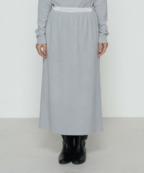 COMME CA PLATINUM / コムサ・プラチナ ロング・マキシ丈スカート | ニットコール タイトスカート | 詳細5