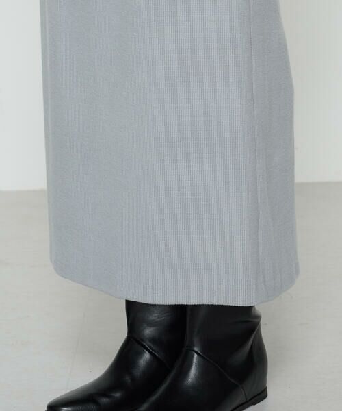 COMME CA PLATINUM / コムサ・プラチナ ロング・マキシ丈スカート | ニットコール タイトスカート | 詳細10