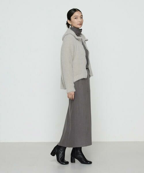 COMME CA PLATINUM / コムサ・プラチナ パーカー | マイクロナイロンフェザーヤーン パーカ | 詳細1