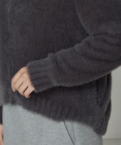 COMME CA PLATINUM / コムサ・プラチナ パーカー | マイクロナイロンフェザーヤーン パーカ | 詳細13