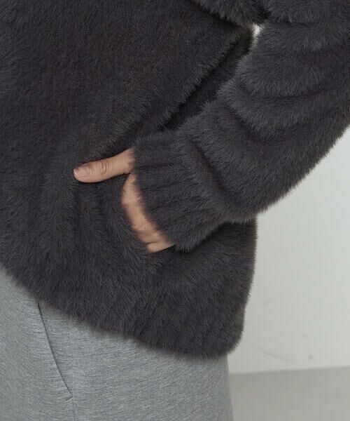 COMME CA PLATINUM / コムサ・プラチナ パーカー | マイクロナイロンフェザーヤーン パーカ | 詳細14