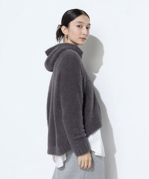 COMME CA PLATINUM / コムサ・プラチナ パーカー | マイクロナイロンフェザーヤーン パーカ | 詳細20