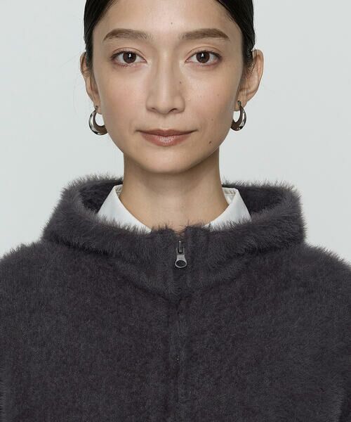 COMME CA PLATINUM / コムサ・プラチナ パーカー | マイクロナイロンフェザーヤーン パーカ | 詳細12