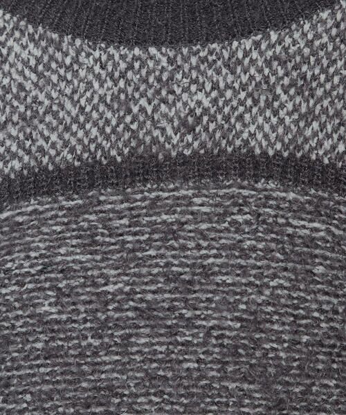 COMME CA PLATINUM / コムサ・プラチナ ニット・セーター | ふわもこモールシャギーヤーン ファーセーター | 詳細3