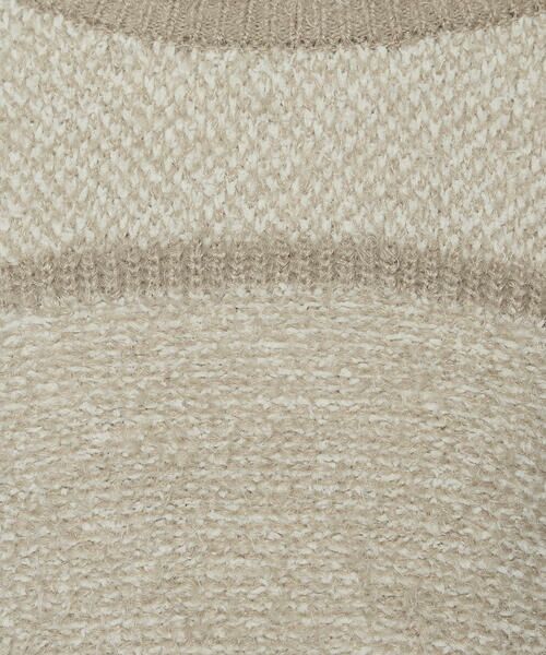 COMME CA PLATINUM / コムサ・プラチナ ニット・セーター | ふわもこモールシャギーヤーン ファーセーター | 詳細17