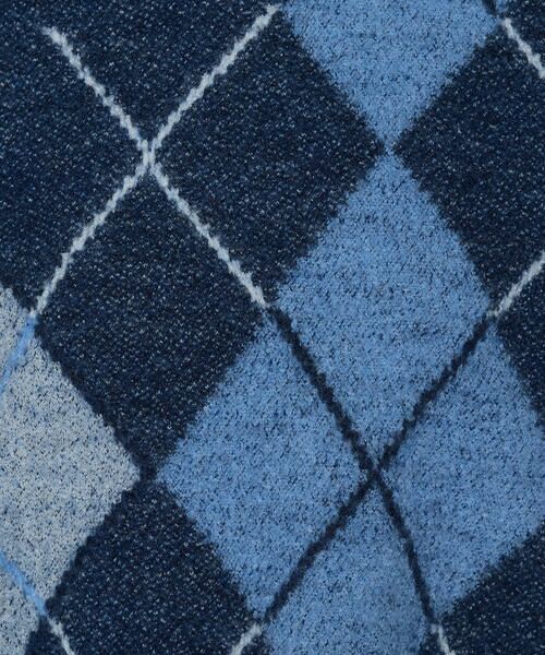 COMME CA PLATINUM / コムサ・プラチナ ニット・セーター | ジャカード アーガイルニットセーター | 詳細17