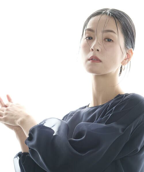 COMME CA PLATINUM / コムサ・プラチナ シャツ・ブラウス | マットカルゼオーガンジー ブラウス | 詳細6