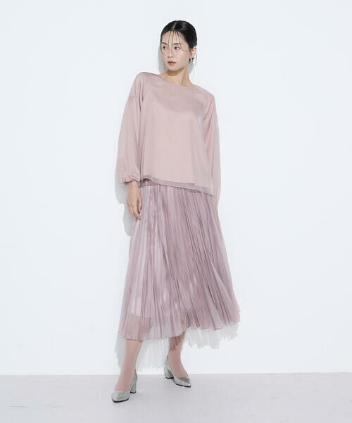 COMME CA PLATINUM / コムサ・プラチナ シャツ・ブラウス | マットカルゼオーガンジー ブラウス | 詳細18