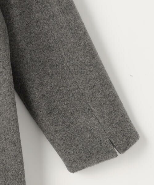 COMME CA PLATINUM / コムサ・プラチナ その他アウター | リサイクルアンゴラウール ロングチェスターコート | 詳細25