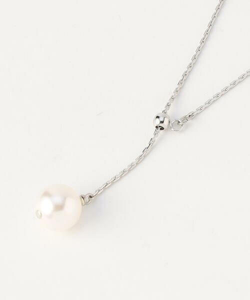 COMME CA PLATINUM / コムサ・プラチナ ネックレス・ペンダント・チョーカー | パールスライド ロングネックレス | 詳細2