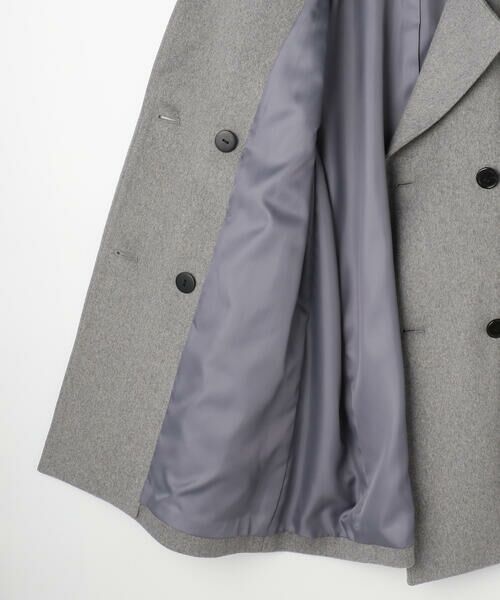 COMME CA PLATINUM / コムサ・プラチナ その他アウター | ダブルブレスト ピーコート | 詳細7